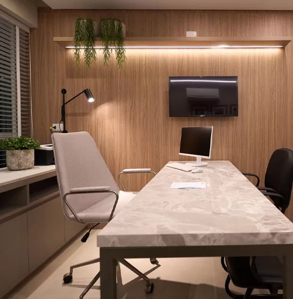 Consultório Dr. Gustavo Castro - Recepção